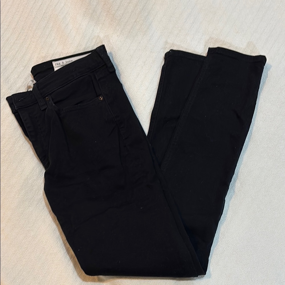 Rag and Bone Black Skinny Jeans